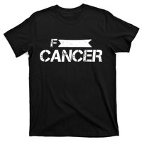 F Cancer Simple Logo T-Shirt