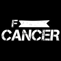 F Cancer Simple Logo Backpack
