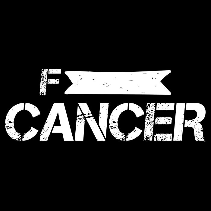 F Cancer Simple Logo Backpack
