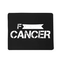 F Cancer Simple Logo Mousepad