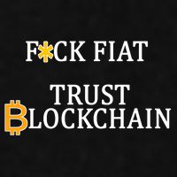 F CK Flat Trust Blockchain Ladies PosiCharge Tri-Blend Wicking Tank
