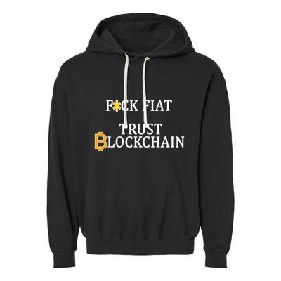 F CK Flat Trust Blockchain Garment-Dyed Fleece Hoodie