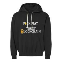 F CK Flat Trust Blockchain Garment-Dyed Fleece Hoodie