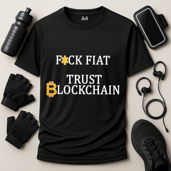 F CK Flat Trust Blockchain Cooling Performance Crew T-Shirt