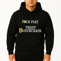 F CK Flat Trust Blockchain Hoodie