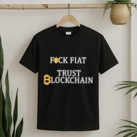 F CK Flat Trust Blockchain T-Shirt