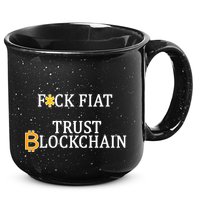 F CK Flat Trust Blockchain 15oz Campfire Ceramic Mug