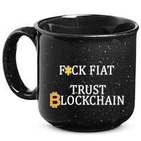 F CK Flat Trust Blockchain 15oz Campfire Ceramic Mug