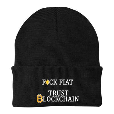 F CK Flat Trust Blockchain Beanie