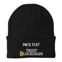 F CK Flat Trust Blockchain Beanie
