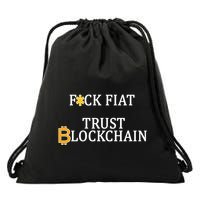F CK Flat Trust Blockchain Drawstring Bag