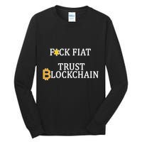 F CK Flat Trust Blockchain Tall Long Sleeve T-Shirt