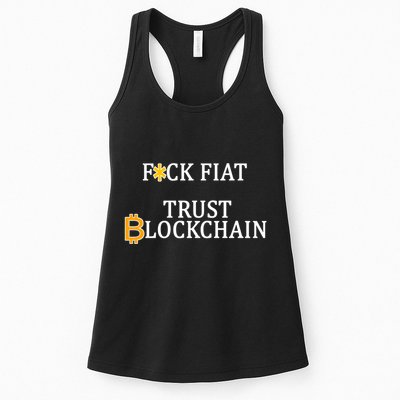 F CK Flat Trust Blockchain Womens Tank Top