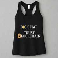 F CK Flat Trust Blockchain Womens Tank Top