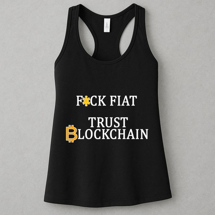 F CK Flat Trust Blockchain Womens Tank Top