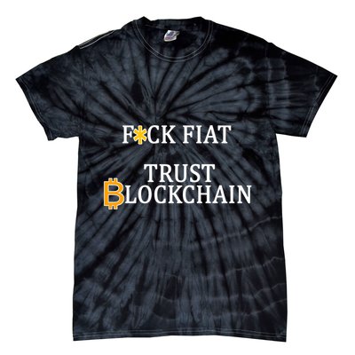 F CK Flat Trust Blockchain Tie-Dye T-Shirt
