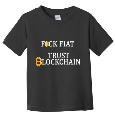 F CK Flat Trust Blockchain Toddler T-Shirt