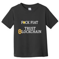F CK Flat Trust Blockchain Toddler T-Shirt