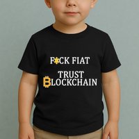 F CK Flat Trust Blockchain Toddler T-Shirt