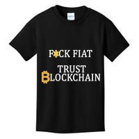 F CK Flat Trust Blockchain Kids T-Shirt