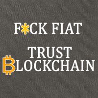 F CK Flat Trust Blockchain Cotton Canvas Backpack