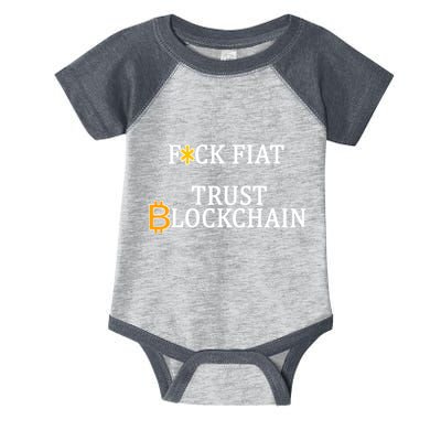 F CK Flat Trust Blockchain Infant Baby Jersey Bodysuit