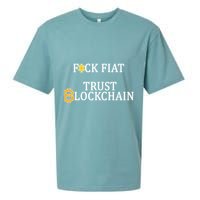 F CK Flat Trust Blockchain Sueded Cloud Jersey T-Shirt