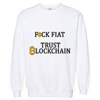F CK Flat Trust Blockchain Garment-Dyed Sweatshirt