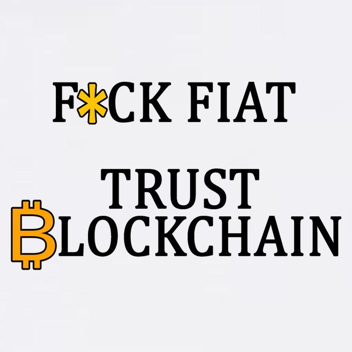 F CK Flat Trust Blockchain Garment-Dyed Sweatshirt