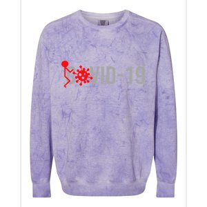 F COVID-19 Colorblast Crewneck Sweatshirt