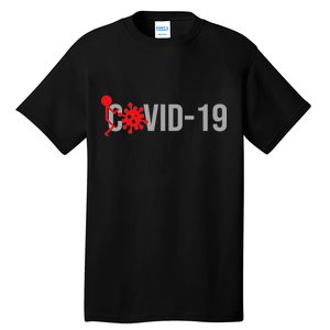 F COVID-19 Tall T-Shirt