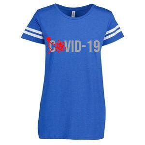 F COVID-19 Enza Ladies Jersey Football T-Shirt