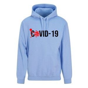 F COVID-19 Unisex Surf Hoodie