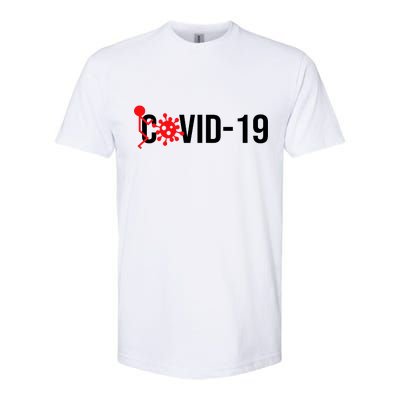 F COVID-19 Softstyle CVC T-Shirt