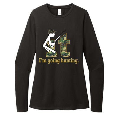 F It Im Going Hunting Womens CVC Long Sleeve Shirt