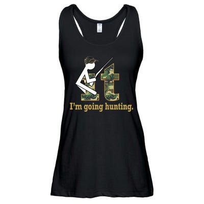 F It Im Going Hunting Ladies Essential Flowy Tank