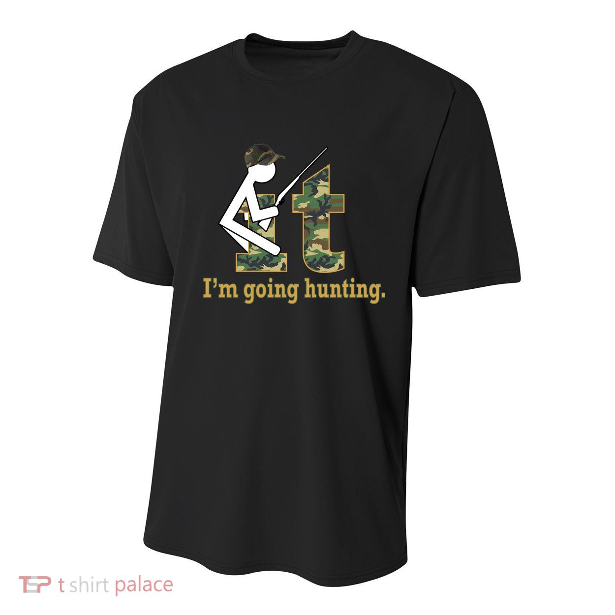 F It Im Going Hunting Youth Performance Sprint T-Shirt