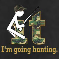 F It Im Going Hunting Golf Towel