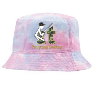 F It Im Going Hunting Tie-Dyed Bucket Hat