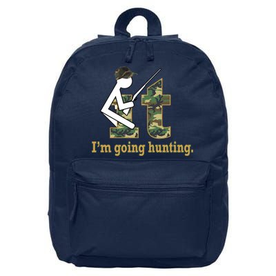 F It Im Going Hunting 16 in Basic Backpack