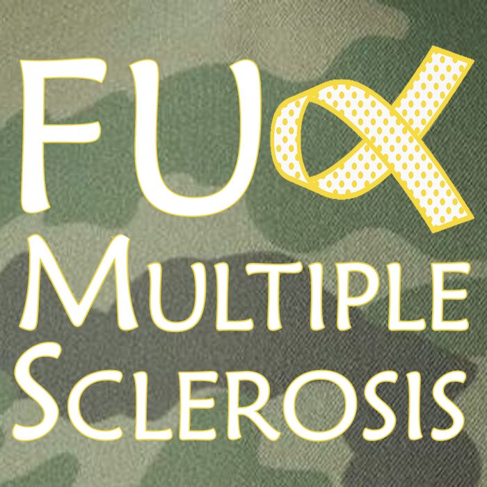 F Multiple Sclerosis Legacy Tie Dye Trucker Hat