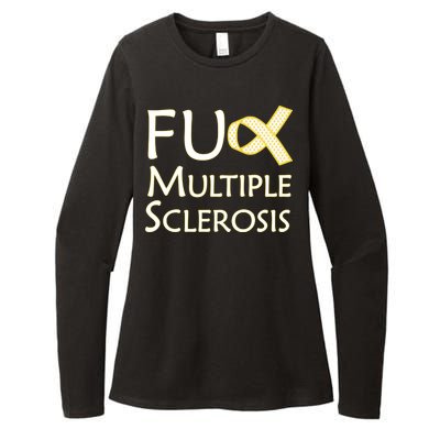 F Multiple Sclerosis Womens CVC Long Sleeve Shirt