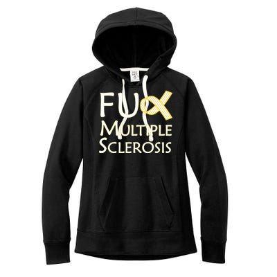 F Multiple Sclerosis Women's Fleece Hoodie