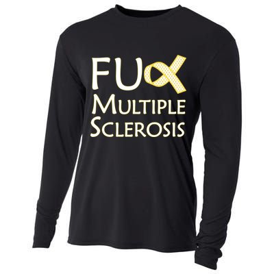 F Multiple Sclerosis Cooling Performance Long Sleeve Crew