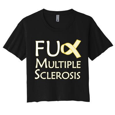 F Multiple Sclerosis Crop Top
