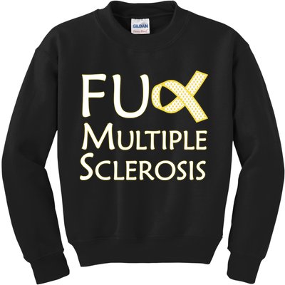 F Multiple Sclerosis Kids Sweatshirt