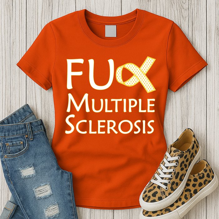 F Multiple Sclerosis Womens T-Shirt