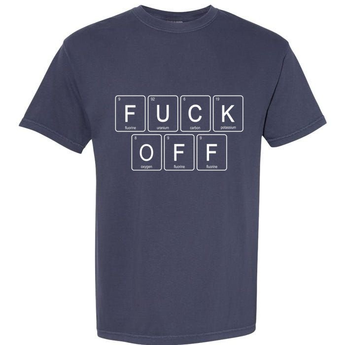 F Off Periodic Table Garment-Dyed Heavyweight T-Shirt