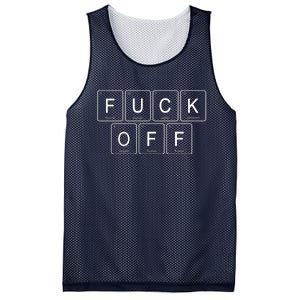 F Off Periodic Table Mesh Reversible Basketball Jersey Tank