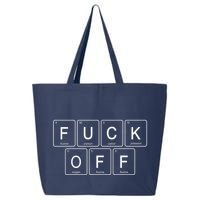 F Off Periodic Table 25L Jumbo Tote